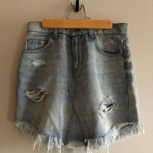 Pistola Denim Skirt